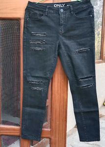 Ripped Black Jeans
