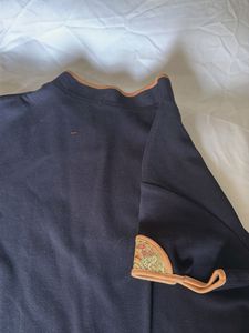 Elegant Black Cheongsam Style Dress