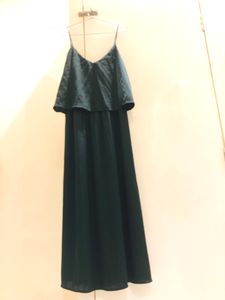 Elegant Dark Green Maxi Dress