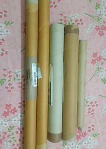 Set of 5 Cardboard Tubes