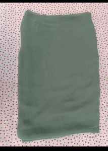 Elegant Pastel Green Saree