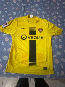 Men's Yellow Nike Soccer Jersey