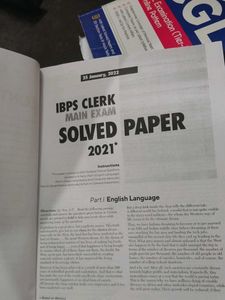 IBPS CRP-XII Bank Clerk Solved Papers
