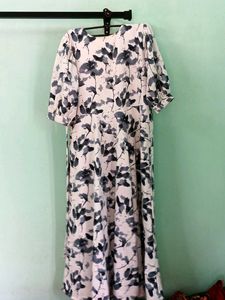 Floral Print Midi Dress🪻