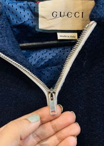 🇮🇹 Gucci  imported luxury Zip-Up Hoodie