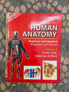 BD Chaurasia's Human Anatomy Books