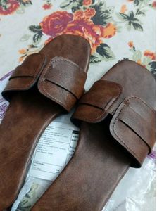 Brown Flats &amp; Sandals
