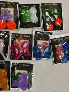 Being Bella Hair Clips and Keychain