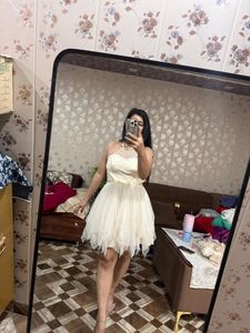 Elegant Cream Gown🎀🦋