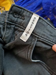 United Colors of Benetton 2X Black Jeans
