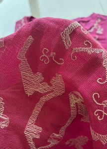 Embroidered Sleeveless Top