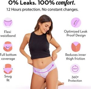 Plush Disposable Period Panty Bundle