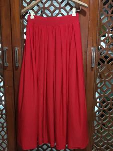 Flowy Red Plazzo Pants❤️