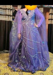 Sparkling Lavender ball Gown