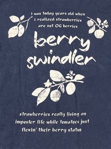 Berry Swindler Navy Blue T-Shirt