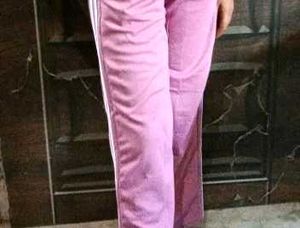 Comfortable Striped Track Pants