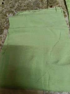 Beautiful Green Embroidered dress material