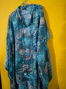 Beautiful Floral Print Kurta