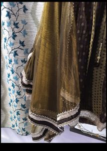 Banarasi Kalidar Lehnga With Net Duppta
