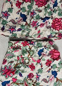 Bohemian Floral Print Co-ord Set
