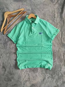 Superdry Men's Green Polo T-Shirt