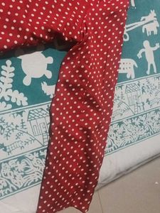 Red Polka Dot Blazer