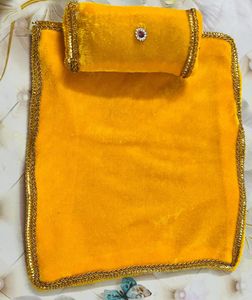 Laddu Gopal Warm Rajiyi Bedset With pillow, pillow
