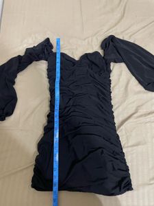 Black party wear dress