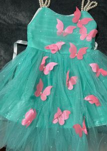 Beautiful Floral Party wear Dress Brand New