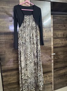 Zebra Print Dress