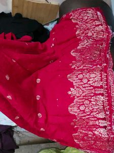 Elegant Embroidered Red Kurta