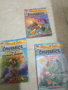 Geronimo Stilton Cavemice Book Set