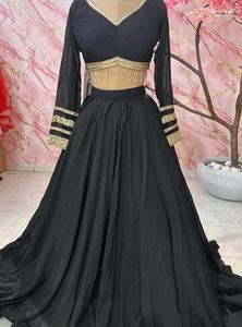 Elegant Black Lehenga Choli Set