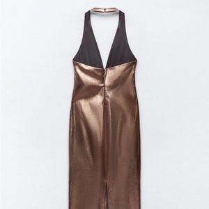 Zara New Metallic Gala(New Year Eve) Festive Dress