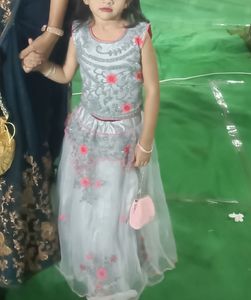 Girls Ethnic Lehenga Choli Set
