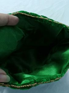 Velvet Potli Bag