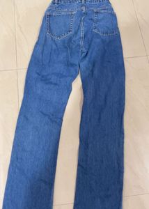 Two-Tone Denim Jeans