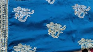 Blue Saree