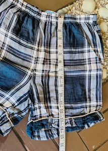 Inmark Blue And White Shorts