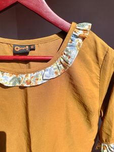 Women's Mustard Yellow Top