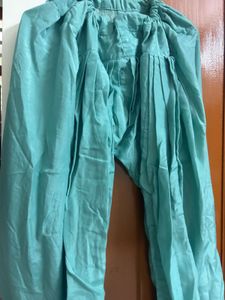 Elegant Teal Embroidered Kurta