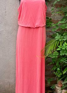 Coral Maxi Dress