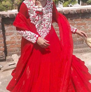 Full flair anarkali