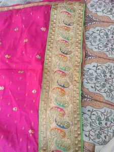 Vibrant Pink Embroidered Salwar Kurta