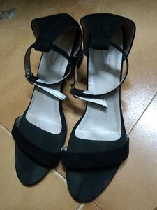 Black Stappy Heels