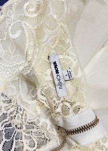 Elegant White Lace top