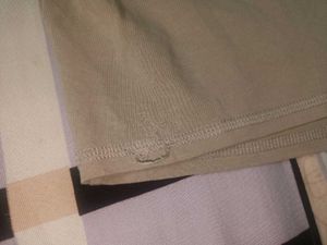 H&amp;M Basic Beige Crop T-Shirt