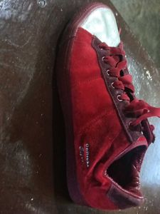 Onitsuka Tiger Red/Silver Sneakers