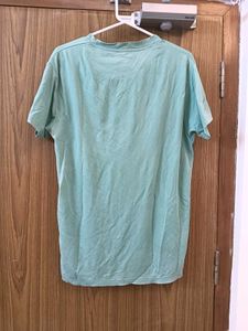 green-blue tshirt
