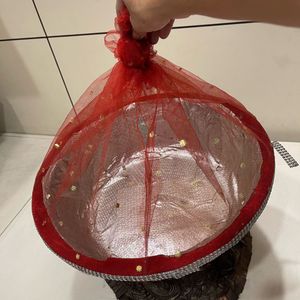 Multipurpose Round Basket With Net
